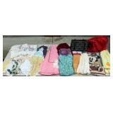 Vintage Clothing Poodle Dress Apron Crochet Doilys