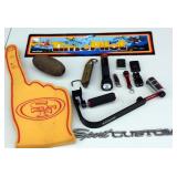 Collector Box Lot Brass Scale Knives Lighters +