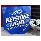 Keystone Light & Starbucks Metal Signs