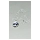 Sterling & White Turquoise necklace set