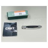 NEW CRKT northcliffe gentlemens folder knife
