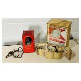 Magna view projector & cardboard slides