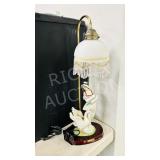 resin accent table lamp - 24' tall