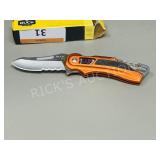 NEW Buck flashpoint safespin folding knife