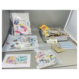 assorted world stock stamps