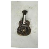 8' long copper color guitar thermometer