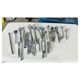 colleciton of Mastercraft socket wrenches