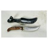 World Famous 9' long knife & sheath