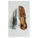 William Rogers, Sheffield, 9' L hunting knife set
