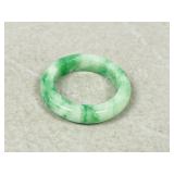Green Jade ring size 8