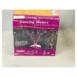 Dancing water fountain / original box