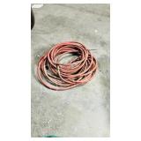 rubber air hose - red
