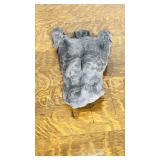 10' long cast metal human body torso