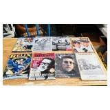 8 various vintage magazines