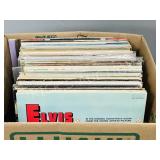 lot of vintage LP's (60) Elvis, Everly Bros. more