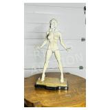 ' No Strings Attached '  stone sculpture 31' tall