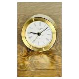Henry BIrks & son 3' tall brass quartz clock