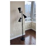 tri-head floor lamp