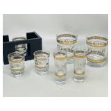 Trump International hotel glassware