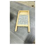 Mini wood & tin washboard - 10' L x 5 1/2' w