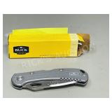 NEW Buck grey spitfire folding knife - USA