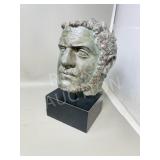 Greek God mask on base - 12' tall