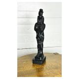 25'  tall ' Horus ' poly stone sculpture