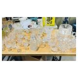 collection of vintage china