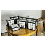 7 pcs of Delta polished brass bathroom fixtures