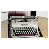 Vintage manual Underwood portable typewriter