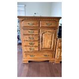 solid wood Kroehler chiffonier