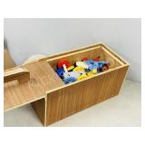 lot of assorted builder toys