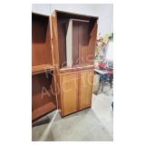 bookcase w/ lower doors & top