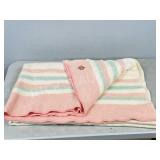 Ayers 100% wool blanket made in Canada