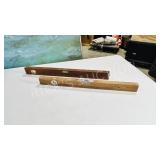 2 Teak wood 24' levels - good condition
