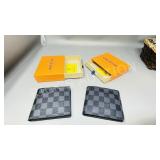 pair- wallets in gift boxes