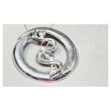 925 silver pendant/ chain