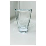 signed art glass vase - Stromberg - 7' tall