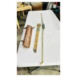 vintage bow & arrow set w/ quiver