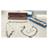assorted necklaces & bracelets