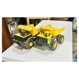 2 - vintage Tonka Dump trucks