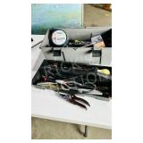 tool box & tools - 19' L