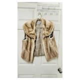 Christian Dior fur coat - coat has been altered
