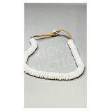 Tibetan Buddhist conch shell prayer necklace