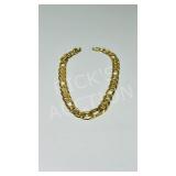 gold tone fashion bracelet - 15' long