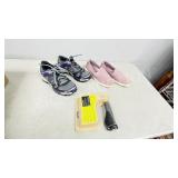 ladies Izumi biking & Vionic suede shoes - size 6.