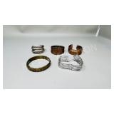 collection of various bracelets
