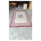 modern area rug - approx 7 1/2ft x 5 1/2ft