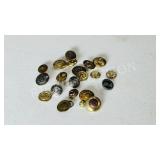 vintage metal button collection