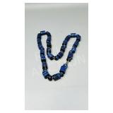 hand crafted ceramic bead necklace